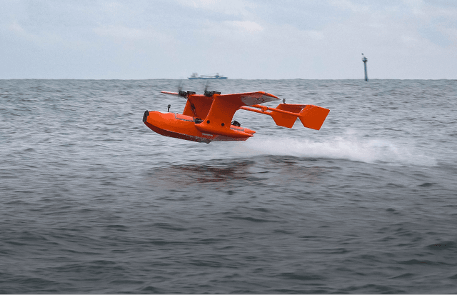 飛行艇型UAV HAMADORI
